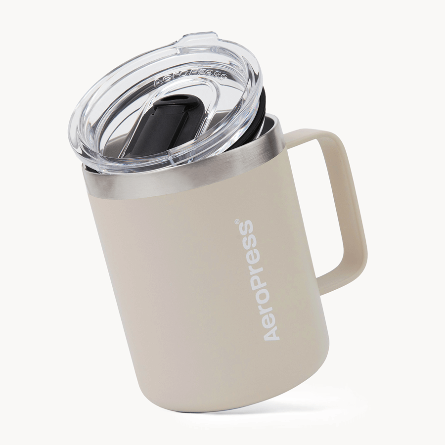 AeroPress Travel Coffee Mug cream #color_cream