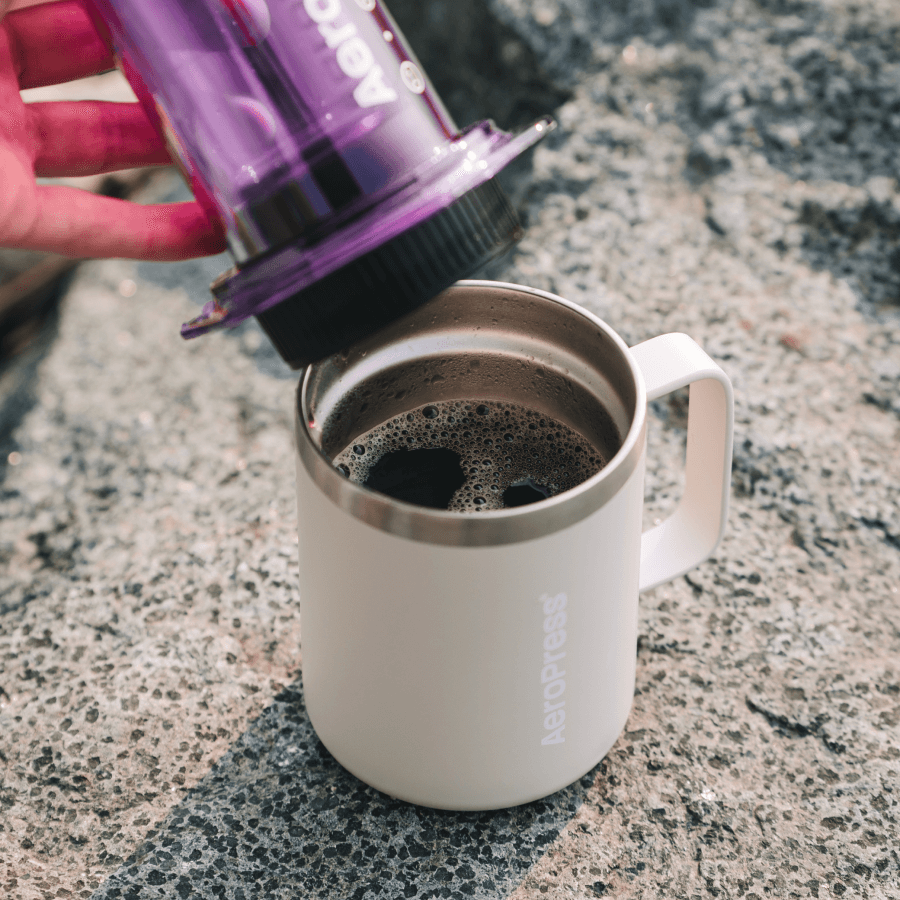 AeroPress Travel Coffee Mug cream #color_cream