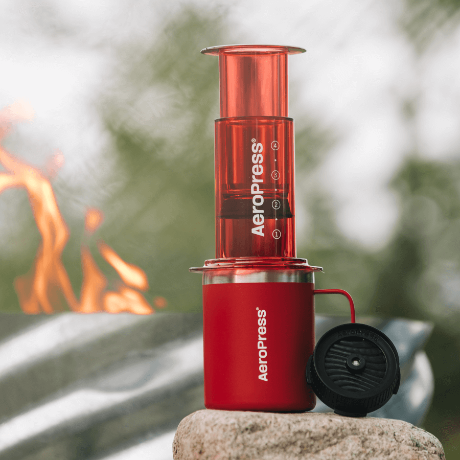 AeroPress Travel Coffee Mug red #color_red