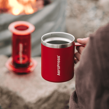 AeroPress Travel Coffee Mug red #color_red