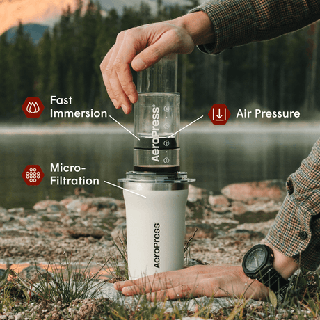 AeroPress go plus #color_cream