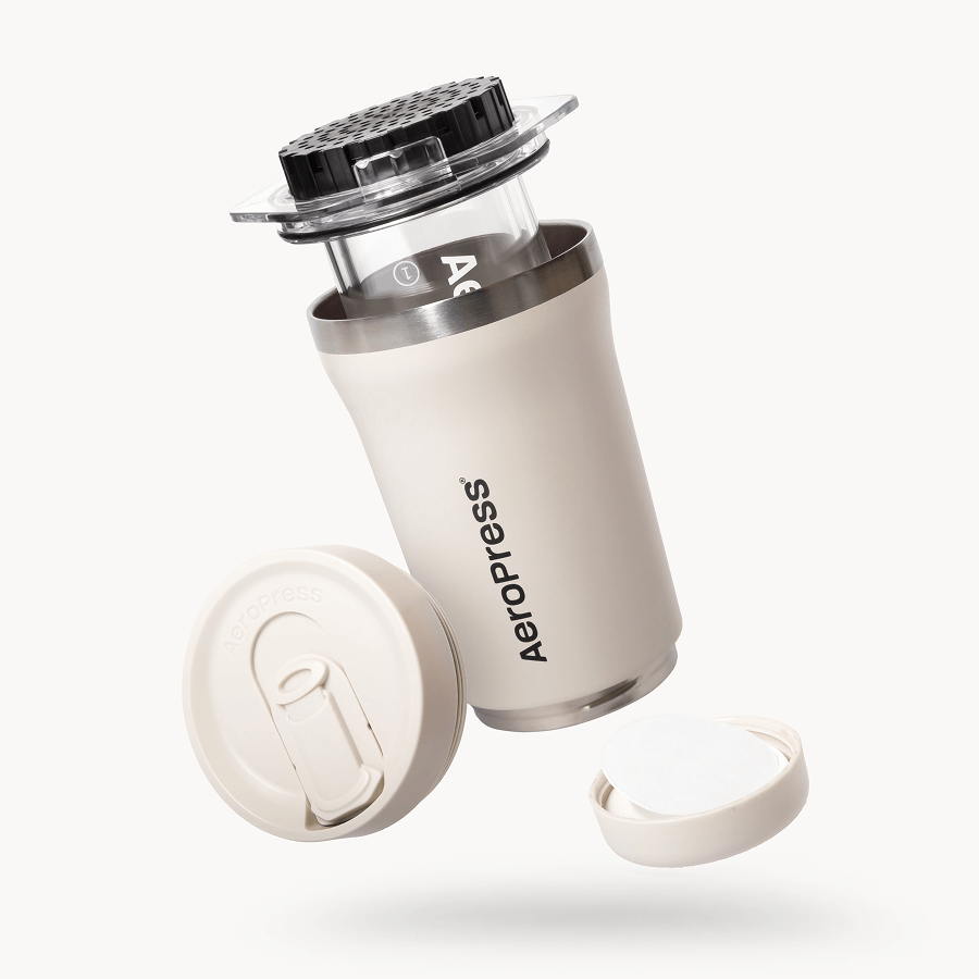 AeroPress go plus #color_cream