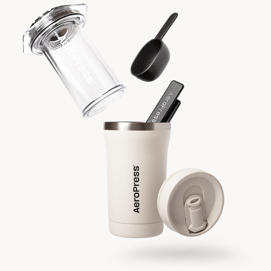 AeroPress go plus #color_cream