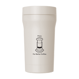 AeroPress Cream Travel Coffee Tumbler  #color_cream