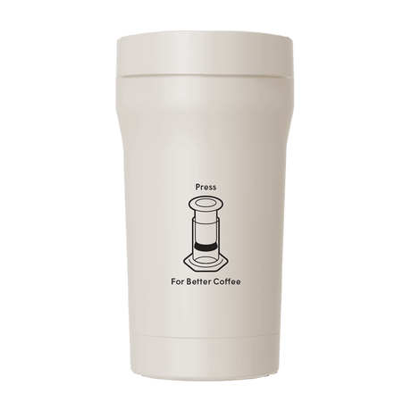 AeroPress Cream Travel Coffee Tumbler  #color_cream
